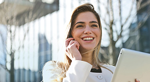 Girl Making Phone Call